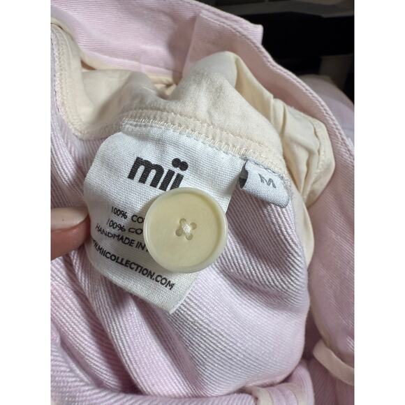 Mii Collections En Fete Pink Wide Leg High Waist Jeans Sz. M - Picture 4 of 5